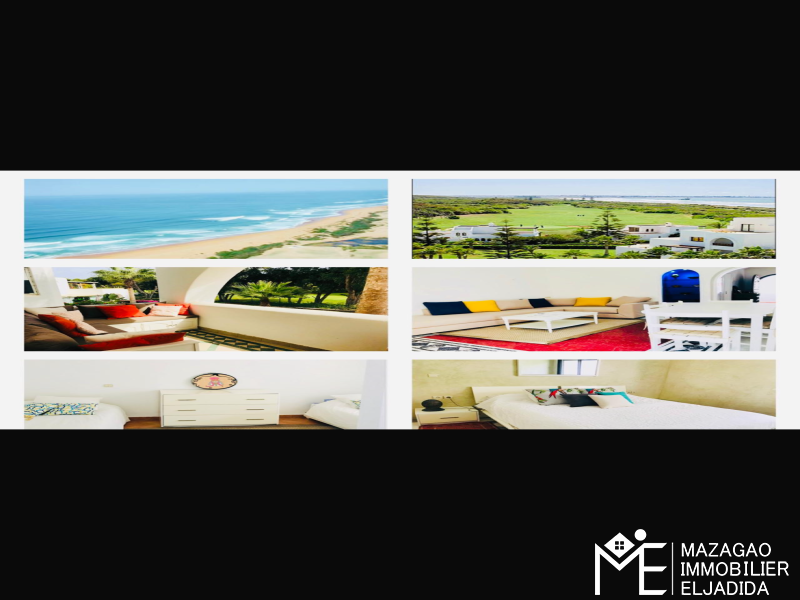 Splendide appartement à louer au royal golf d El jadida